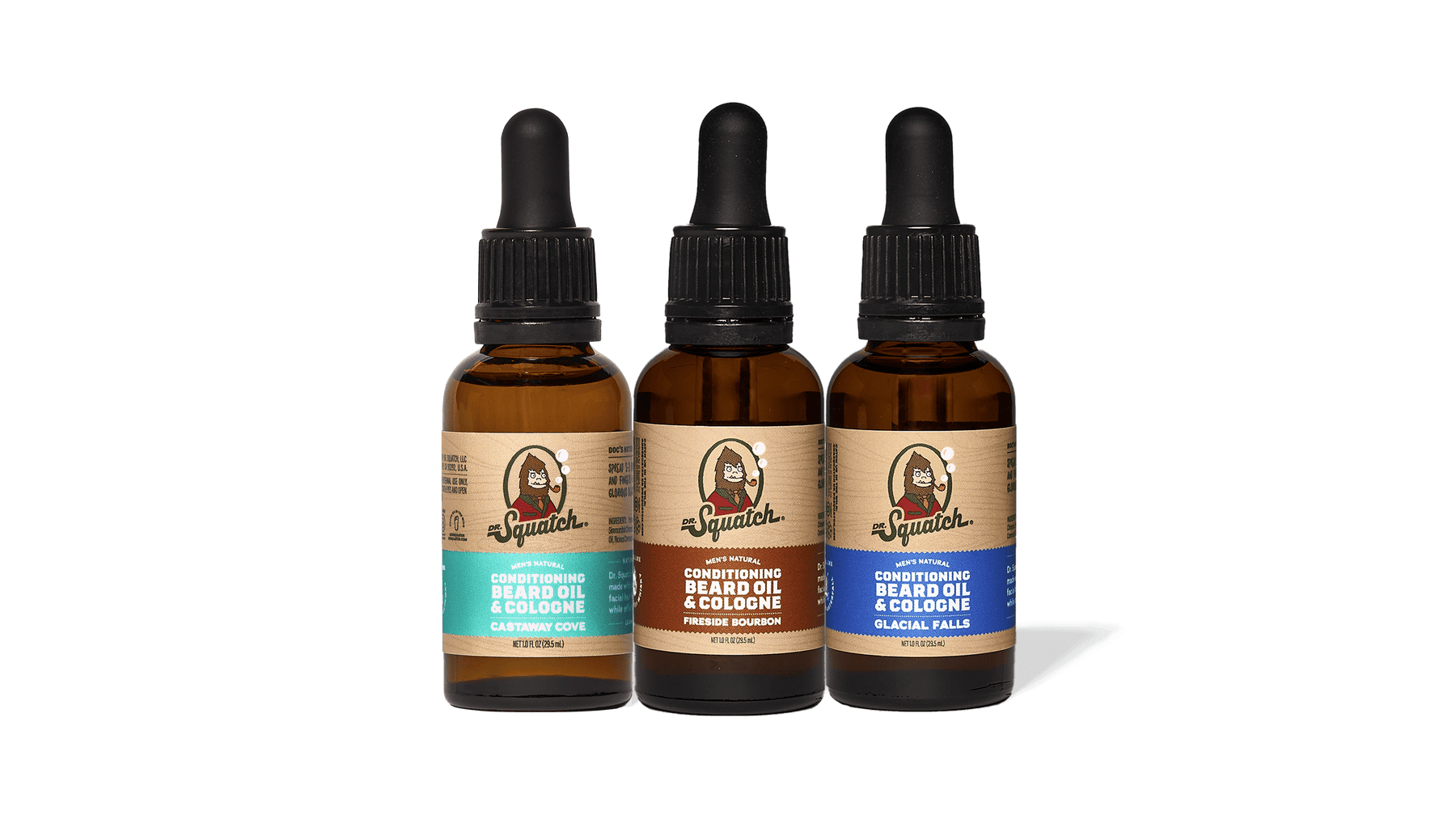 Beard Oil 3-Pack - Premium Choice