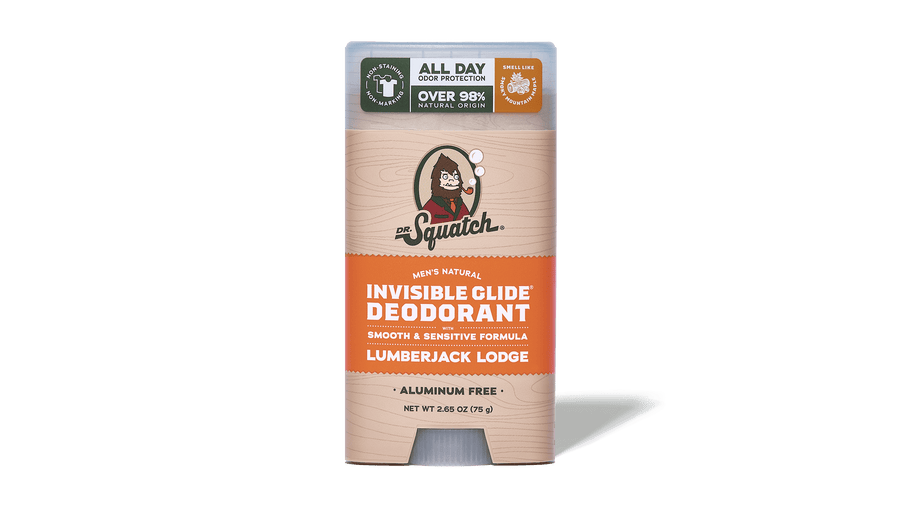 Lumberjack Lodge Invisible Glide Deodorant - Premium Clean Carry