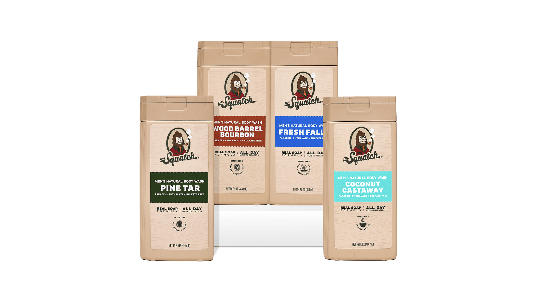 Body Wash 4-Pack - Gift Lineup